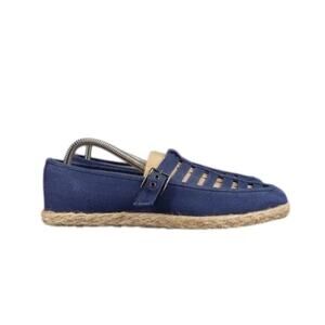 Keds Shoe Women 9.5 Sandal Sneaker Espadrille Flat Blue Buckle Breathable Casual